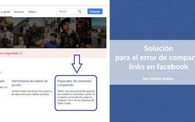 Solución para el error de compartir links en facebook y Twitter